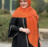 روسری پلیسه دور منجوق وارداتی (حراجی)