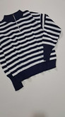 بافت نیم زیپ راه راه(رینگی)